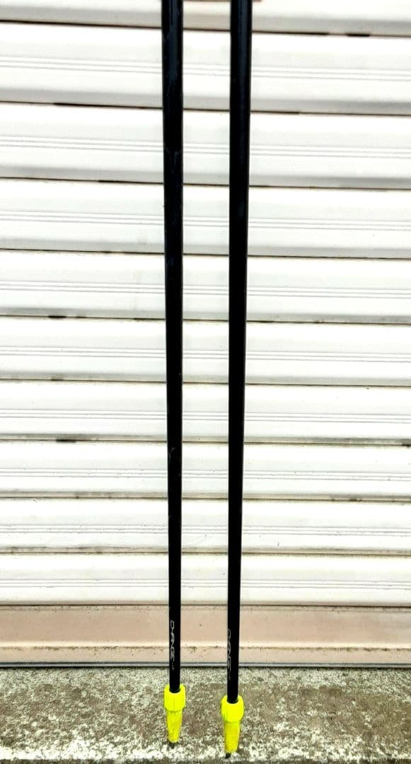 4KAAD クロスカントリースキーポール 145cm、140cm　2組セット