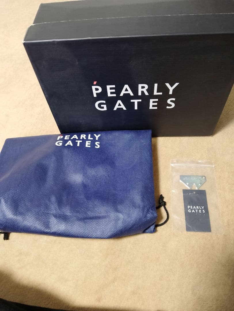 PEARLY GATES ハイカットシューズ 　ネイビー