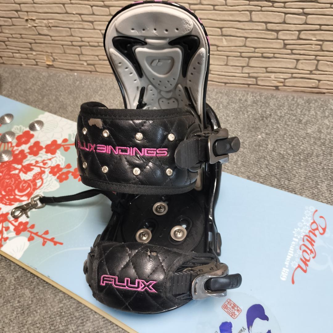 【3点セット】BURTON Feather 139cm FLUX ビンディング