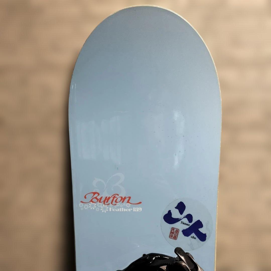 【3点セット】BURTON Feather 139cm FLUX ビンディング