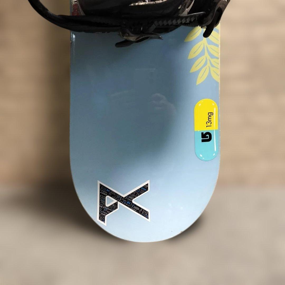 【3点セット】BURTON Feather 139cm FLUX ビンディング
