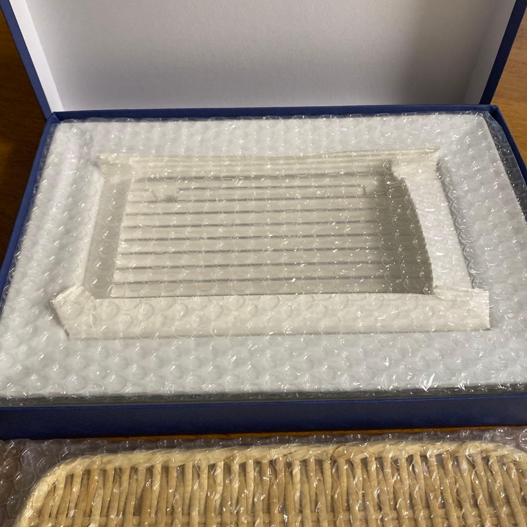 値下げ♪３点セット♪①リムトレー②竹ざる③コースター　栗原はるみ　ゆとりの空間