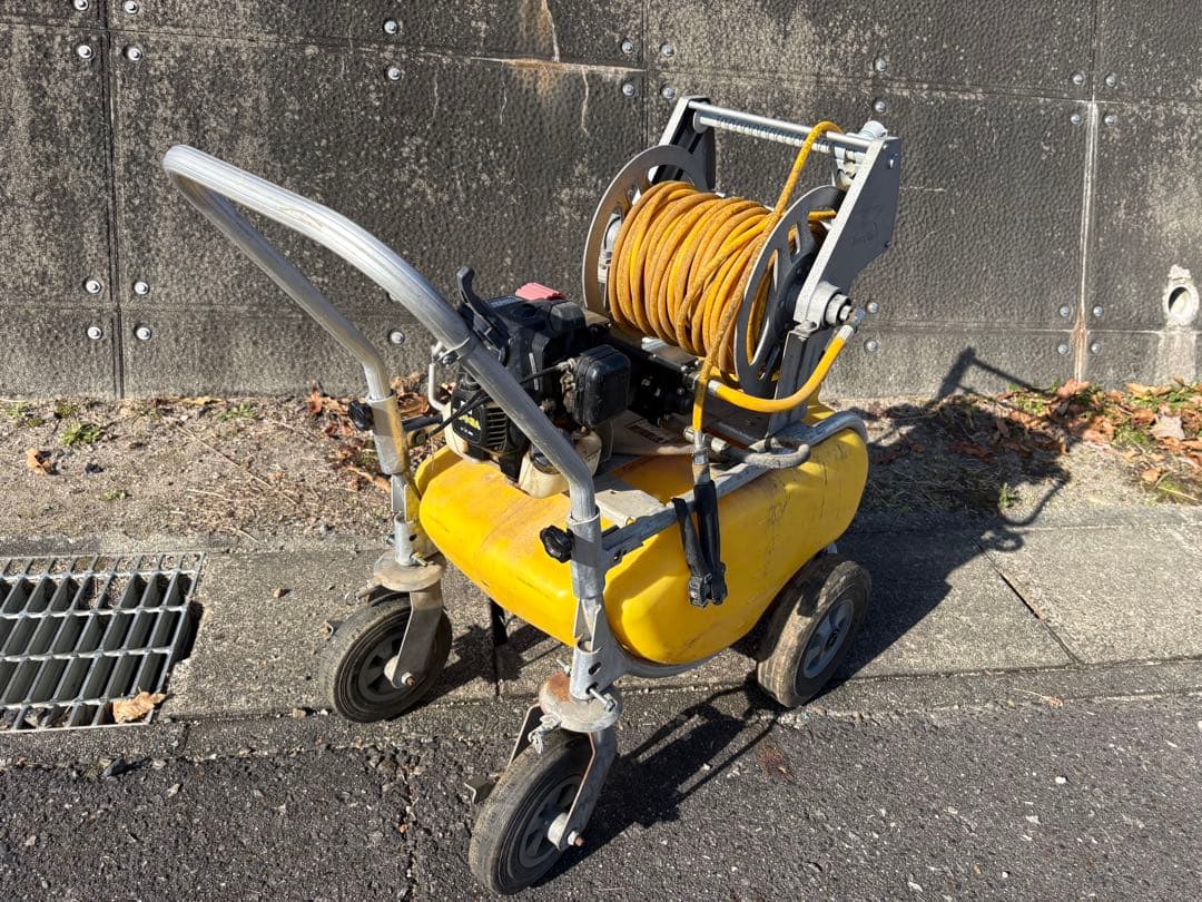 匿*ド様 工進 MS-E2R50T 2サイクルエンジン式小型動噴　ジャンク品！引
