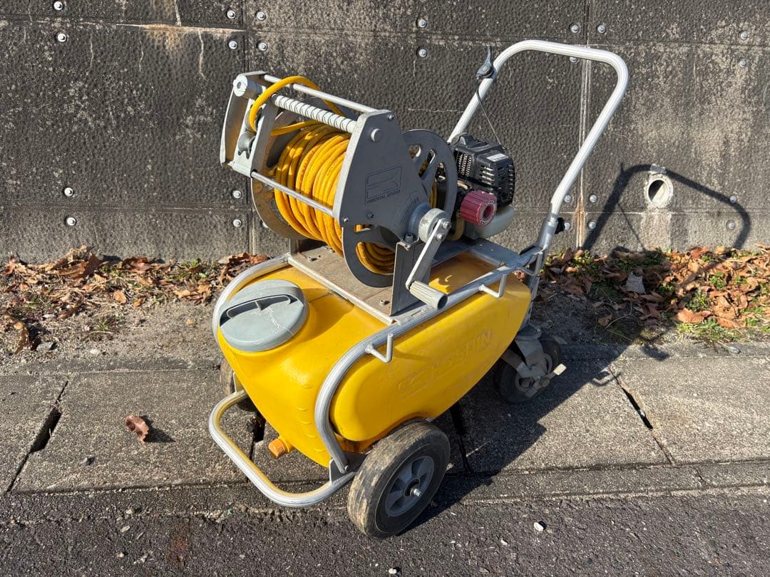 匿*ド様 工進 MS-E2R50T 2サイクルエンジン式小型動噴　ジャンク品！引