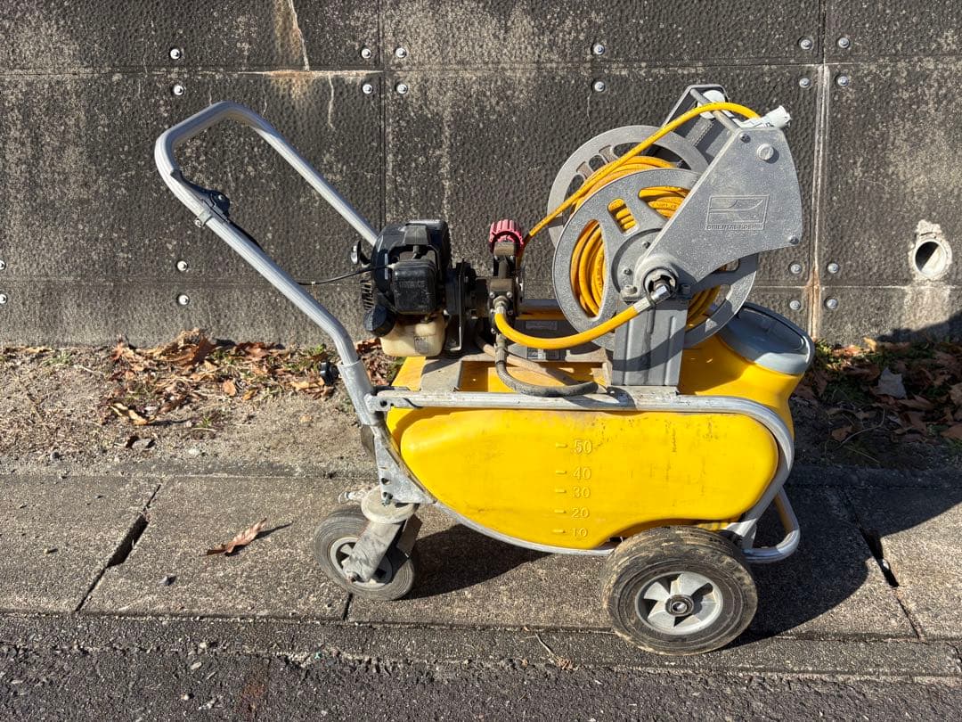 匿*ド様 工進 MS-E2R50T 2サイクルエンジン式小型動噴　ジャンク品！引
