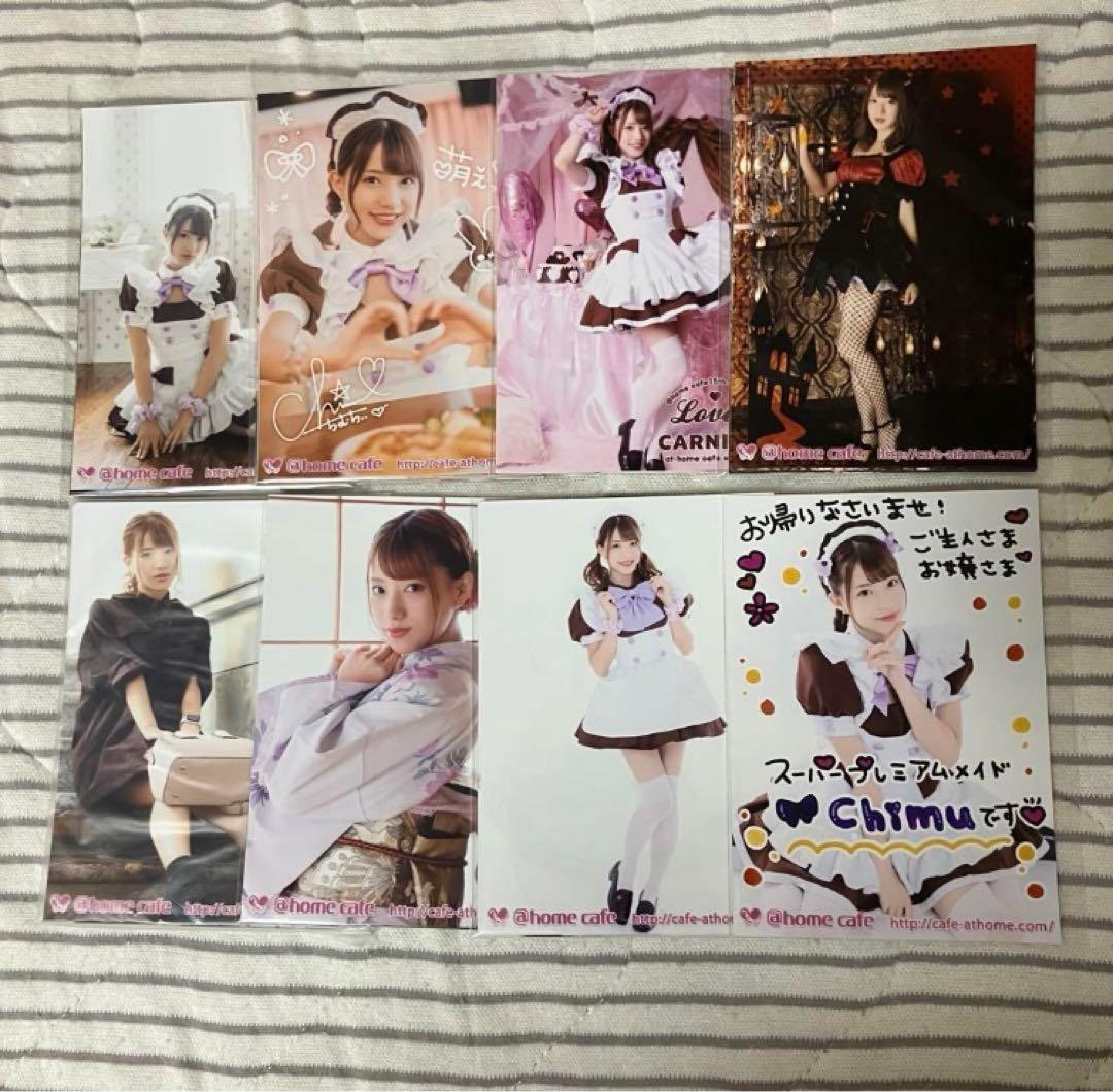 あっとほぉーむカフェ　Chimu 萌袋　15周年　ソロチェキ　アクリルスタンド