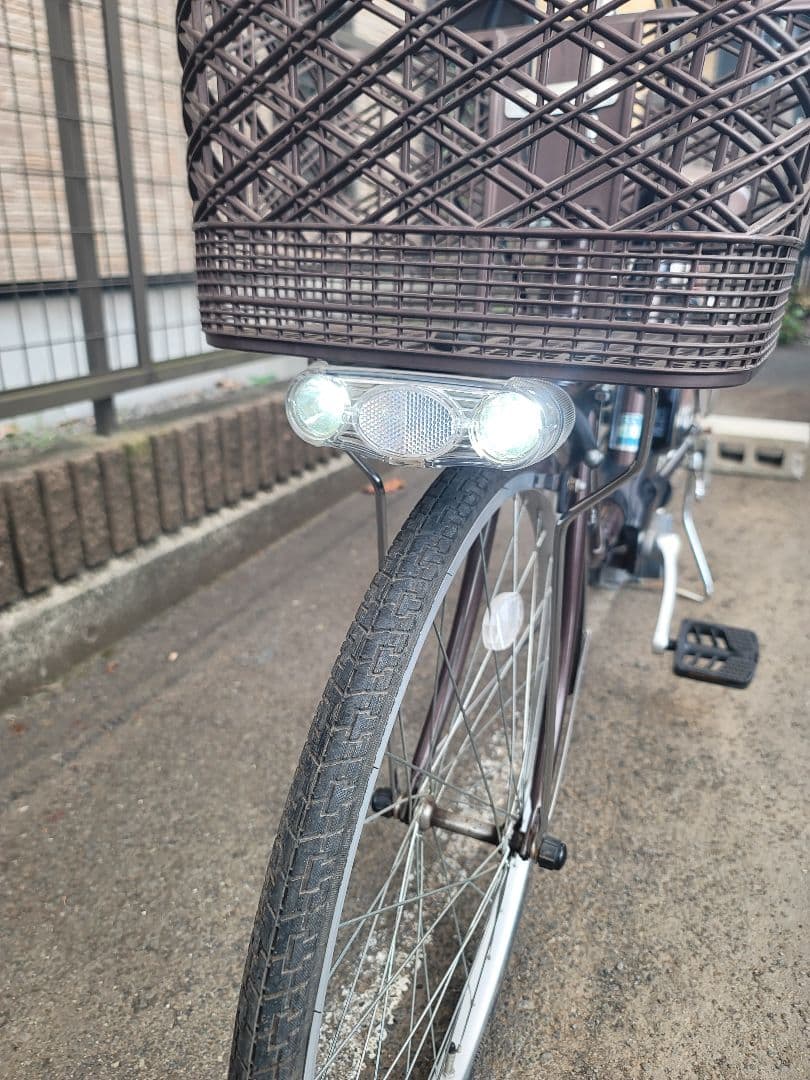 Panasonic　電動アシスト自転車　vivi TX 24型　チョコブラウン
