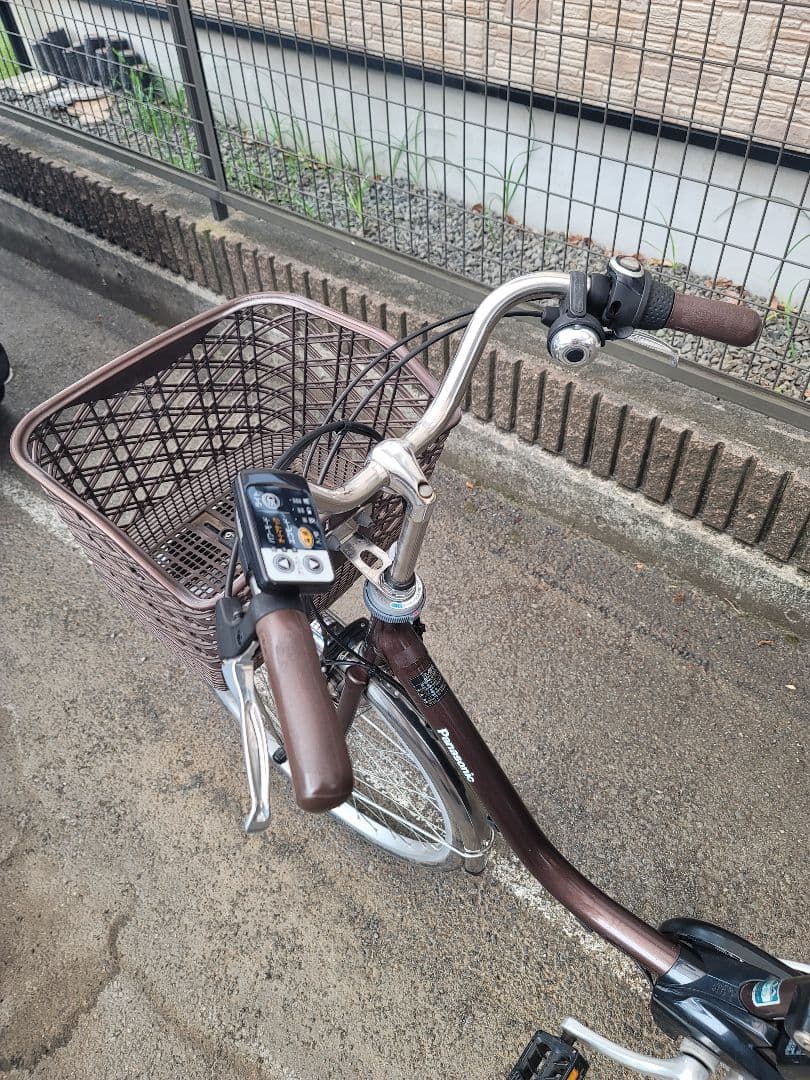 Panasonic　電動アシスト自転車　vivi TX 24型　チョコブラウン