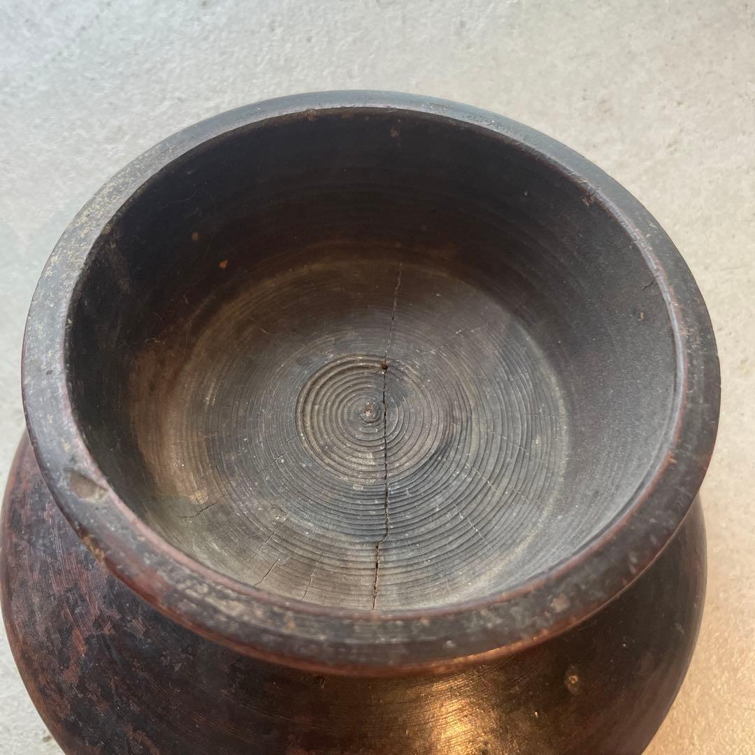 【お値下げ中】李朝　高台皿　木製蔡器　祭器　中国茶