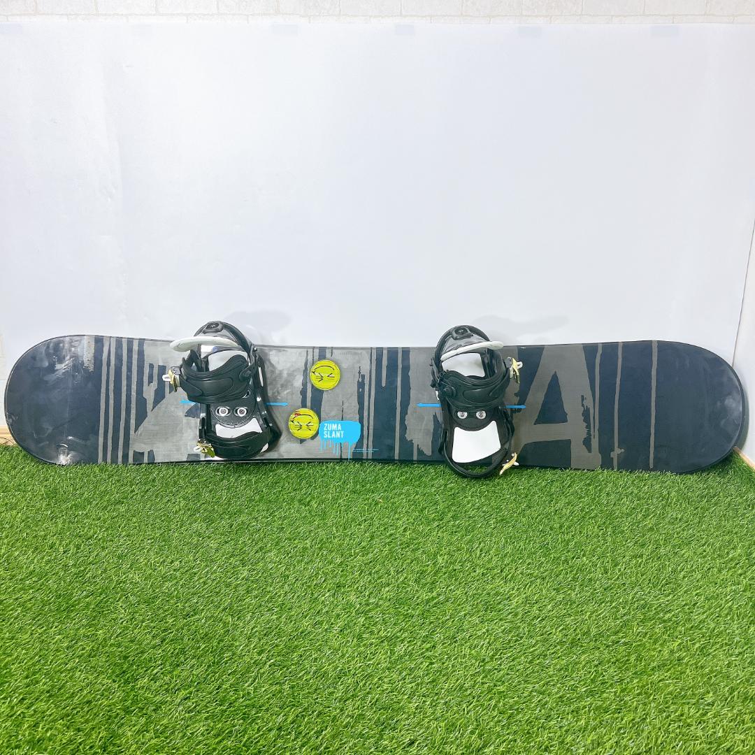 ZUMA ツマ SLANT 154cm バイン L/M スノーボード セット