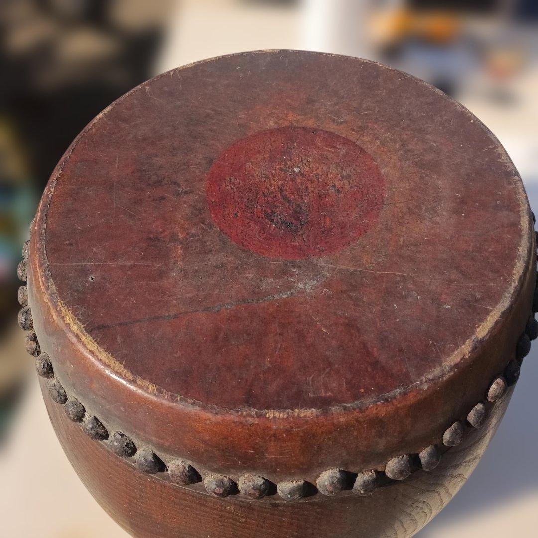 ６１２１）長胴太鼓（宮太鼓・和太鼓）３０ｃｍ