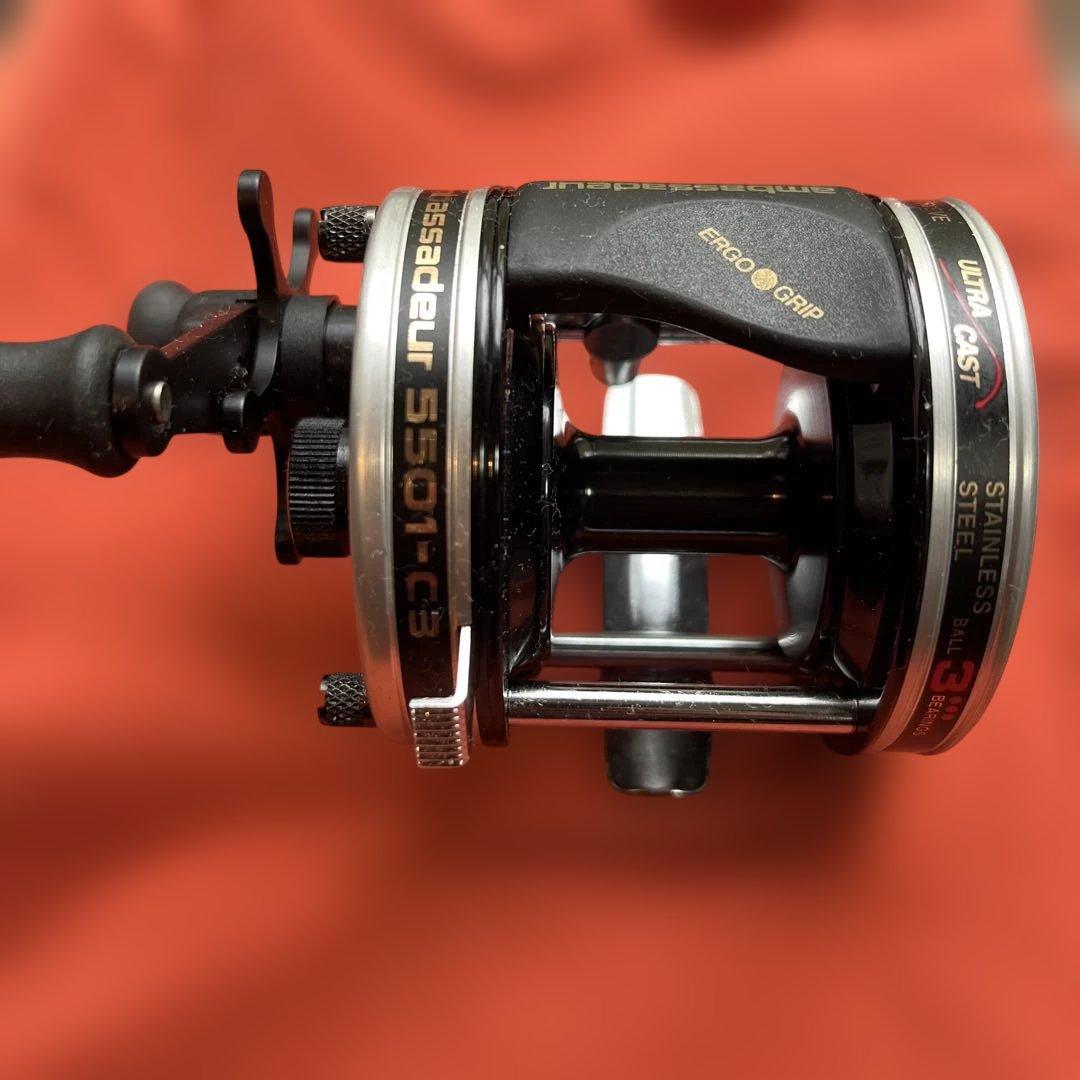 Abu Garcia ambassadeur 5501C3 ベイトリール