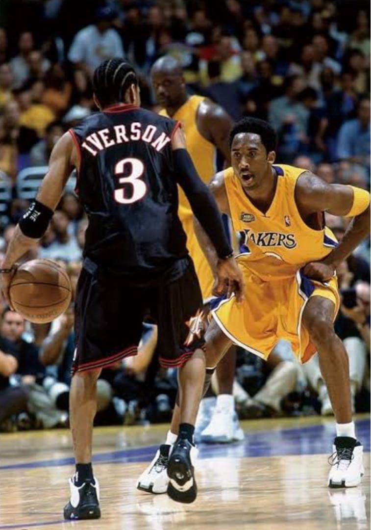 NBA Kobe Bryant Allen Iverson Tシャツ　LL