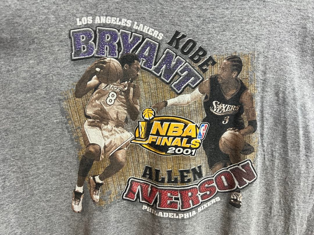 NBA Kobe Bryant Allen Iverson Tシャツ　LL