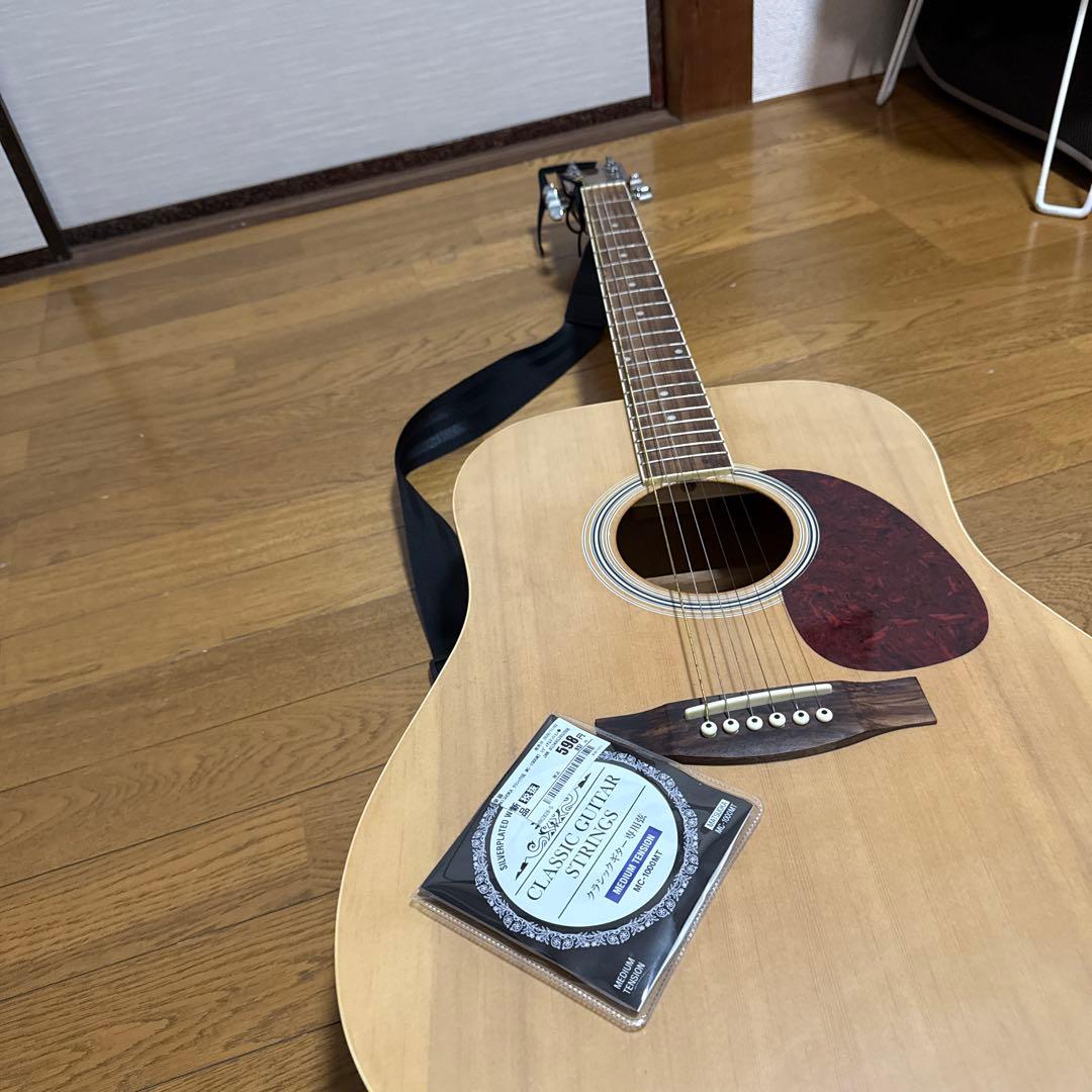 アコースティックギター ナチュラルカラー
