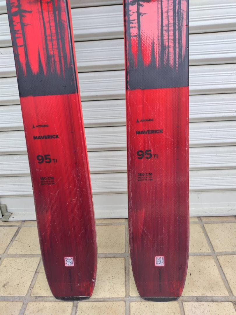 ATOMIC MAVERICK 95TI 180cm スキー板/ビンディング付き