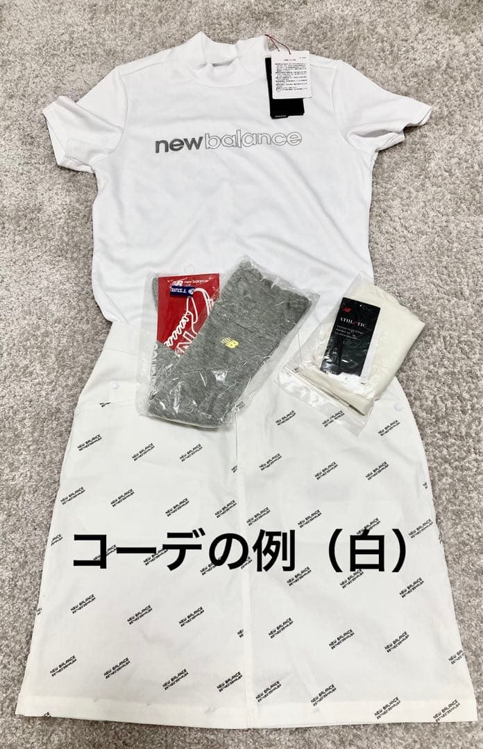 【新品】New Balanceニューバランスゴルフ⭐︎白⭐︎スカート