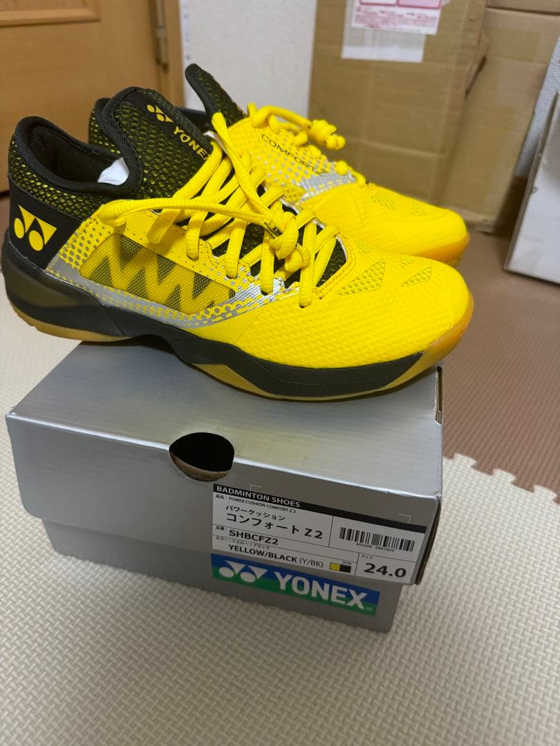YONEXバドミントンシューズ◆パワークッションコンフォート　サイズ24.0cm