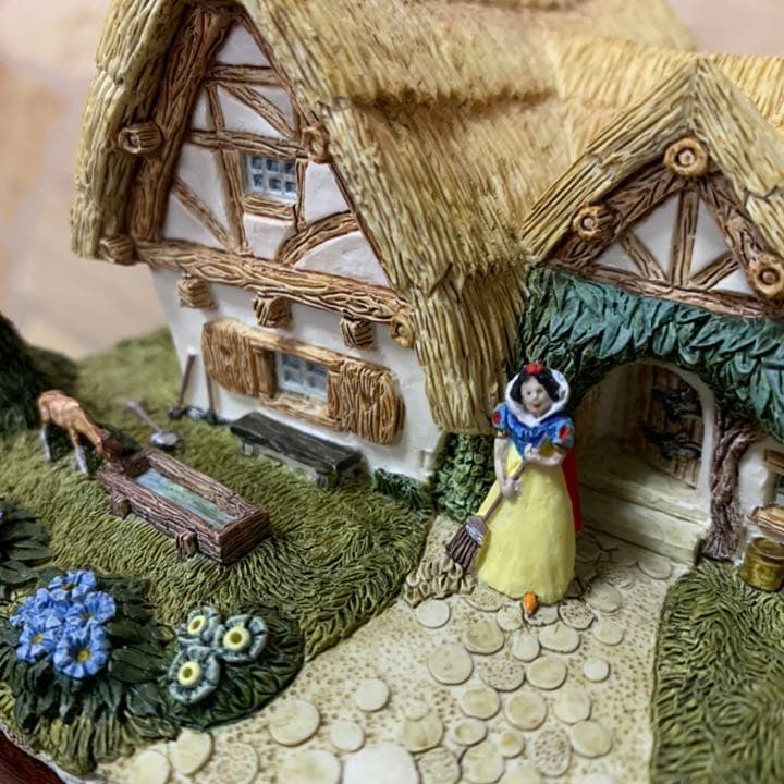 白雪姫　７人の小人の家　ジオラマ　WDW ディズニーランド