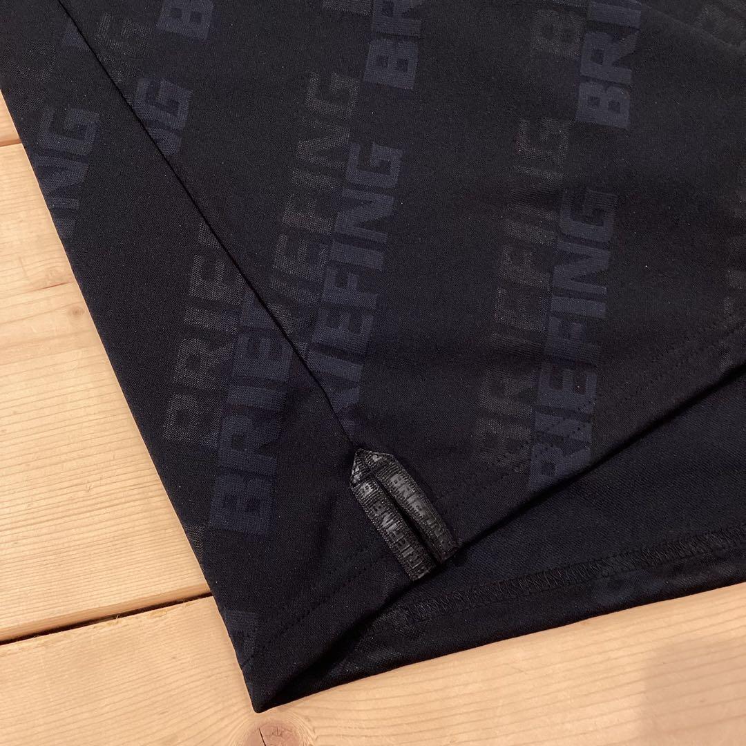 新品　BRIEFING MS SHADOW LOGO JQ HIGHNECK M