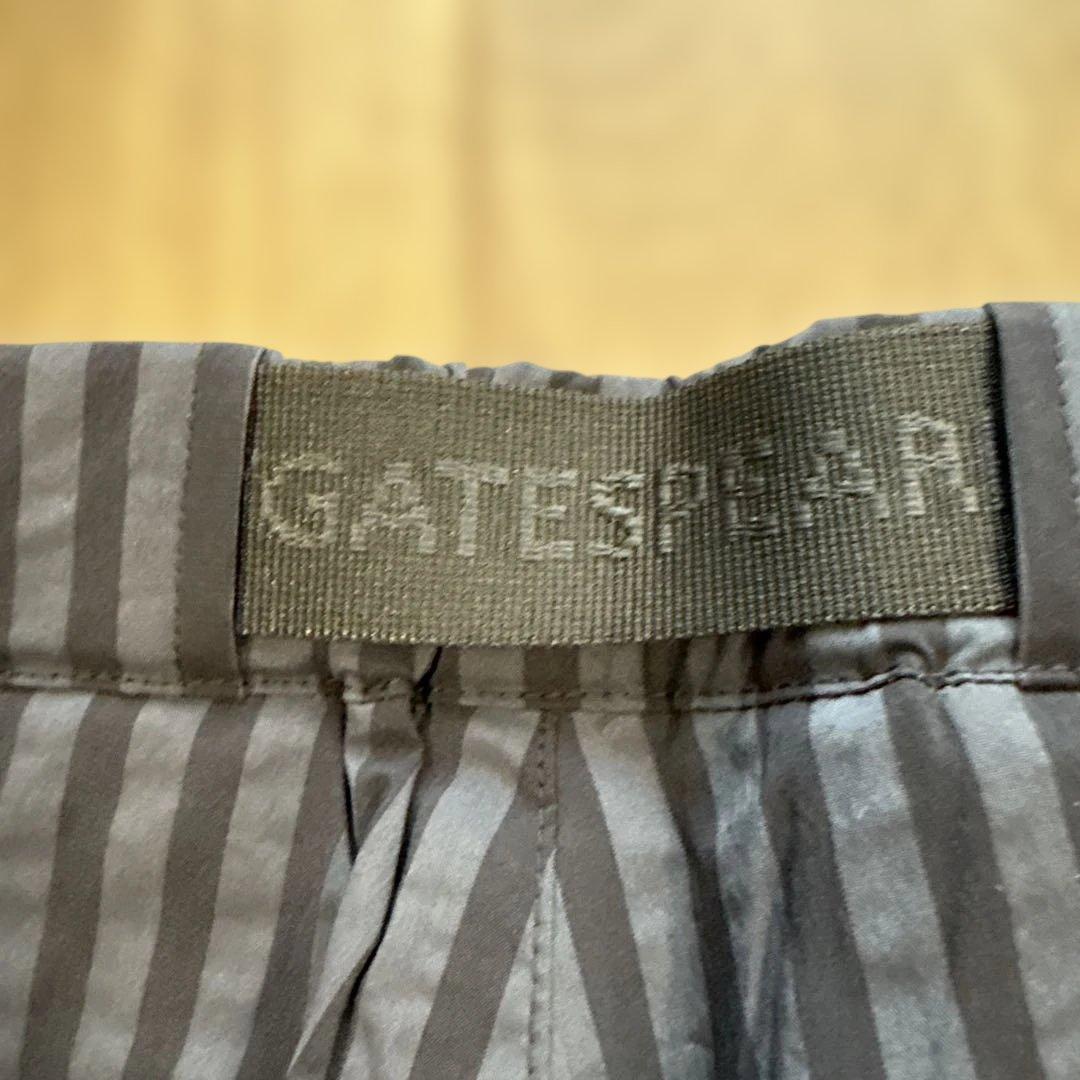 PEARLY GATES ゴルフパンツ ダークグレー ストライプ