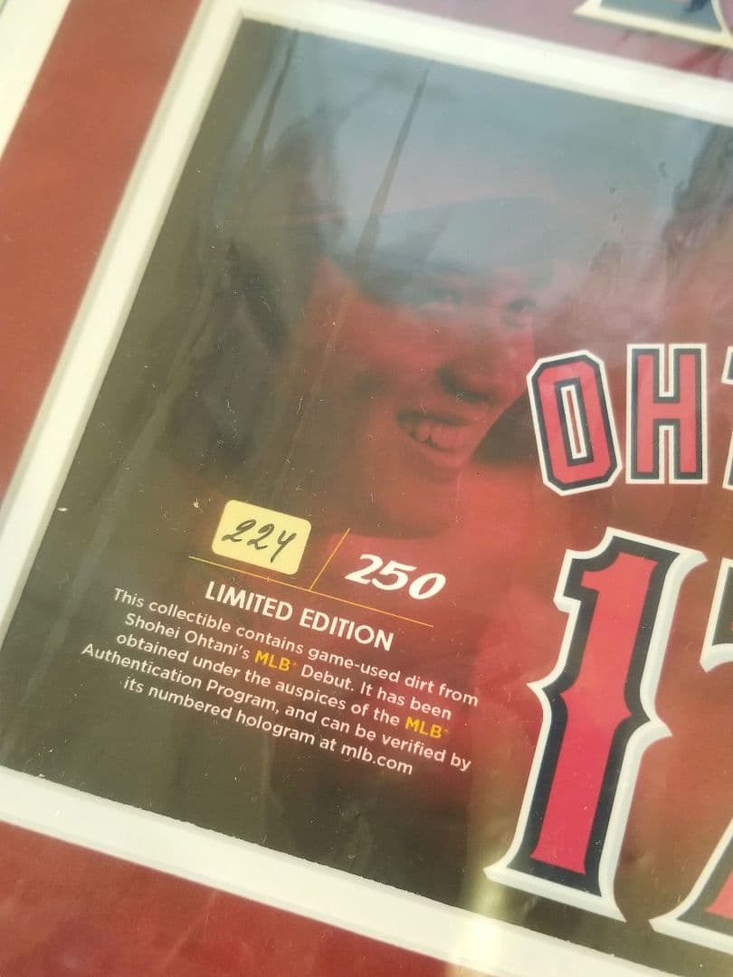 大谷翔平 デビュー記念 世界250限定品! 2018 ルーキー WBC カード