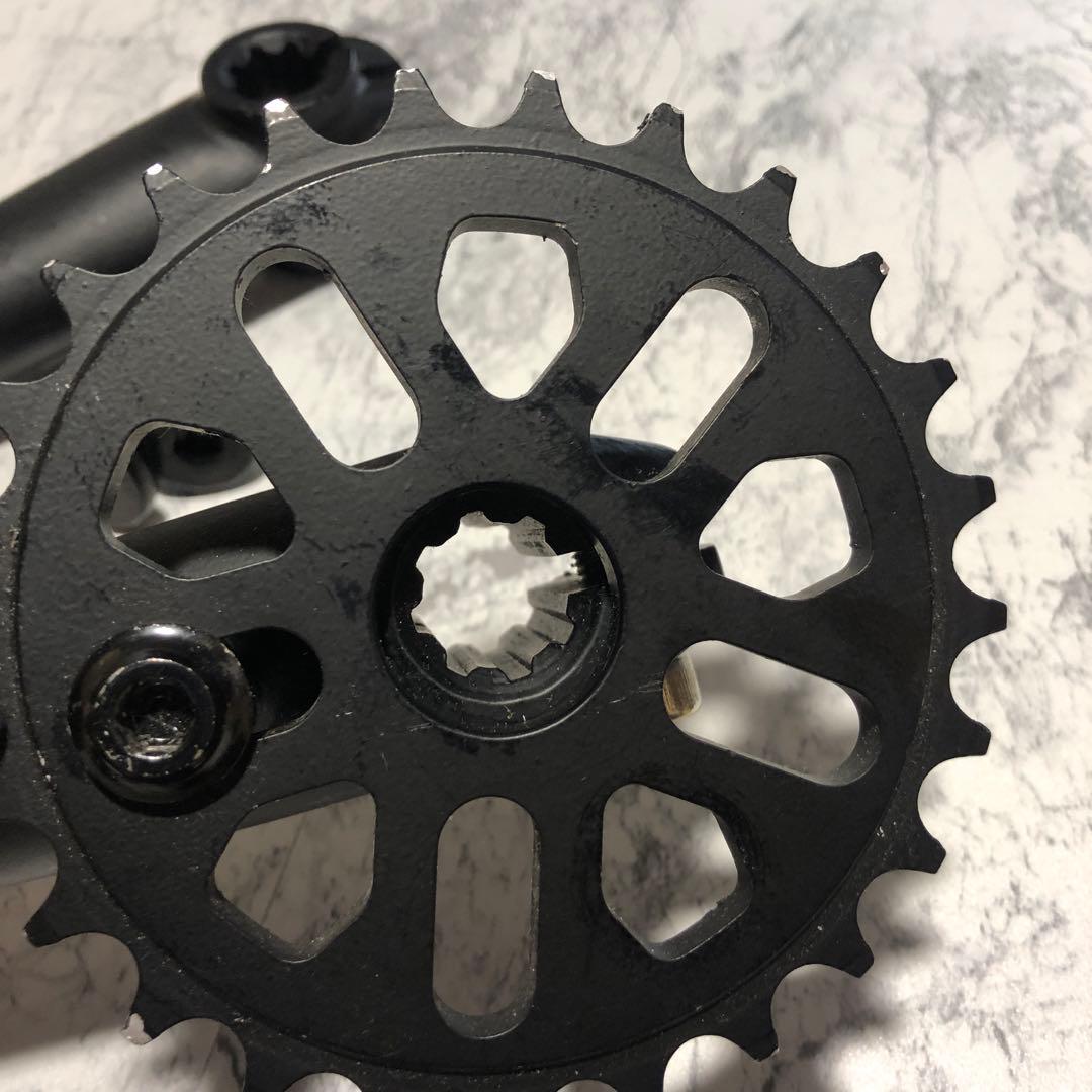 bmx クランクアーム フロントギアセット 25T未使用