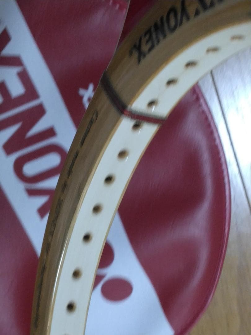 ビンテージ美品YONEX ヨネックス 木製 テニスラケット CARBONEX2