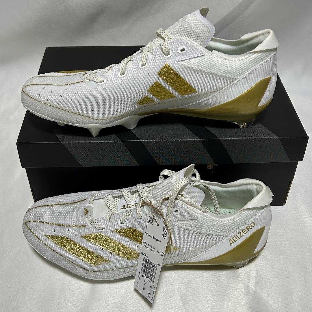 Adizero Electric Cleats WHT/GLD　28.0㎝　P