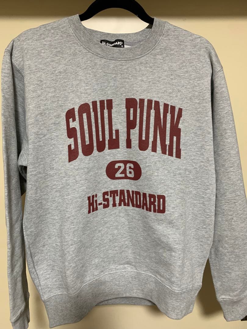 Hi-STANDARD SOUL PUNK CREW SWEAT（GRAY）M