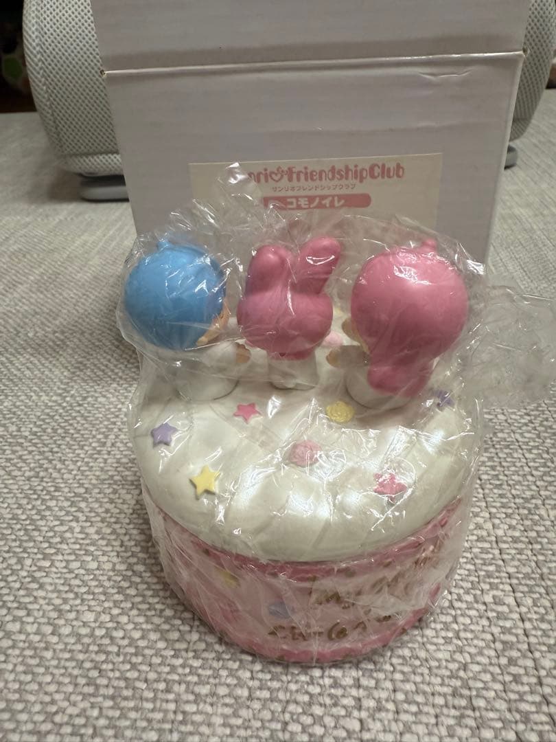 サンリオマイメロディ リトルツインスターズ40周年　陶器　小物入れ