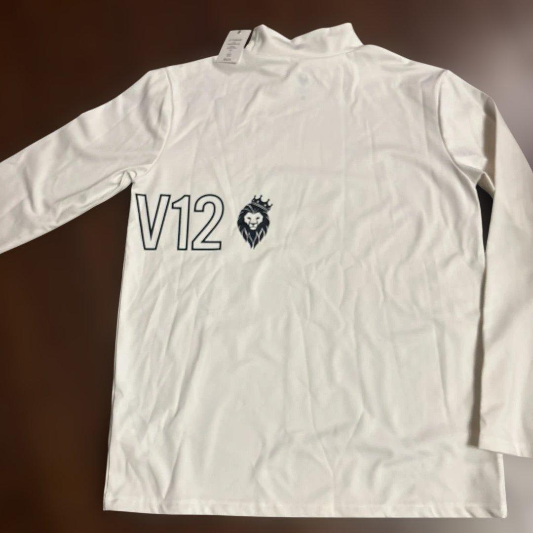V TWELVE メンズ長袖シャツ 新品未使用 ゴルフウエア　L