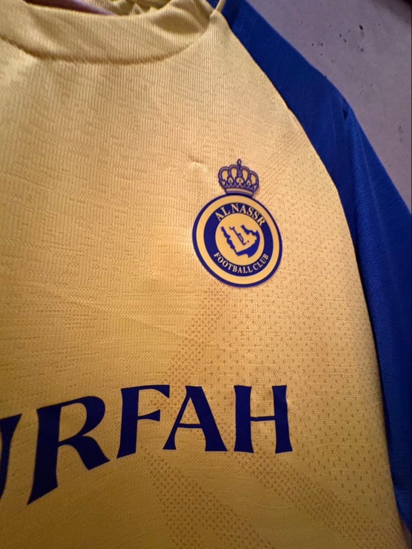AL NASSR RONALDO 7 シャツ