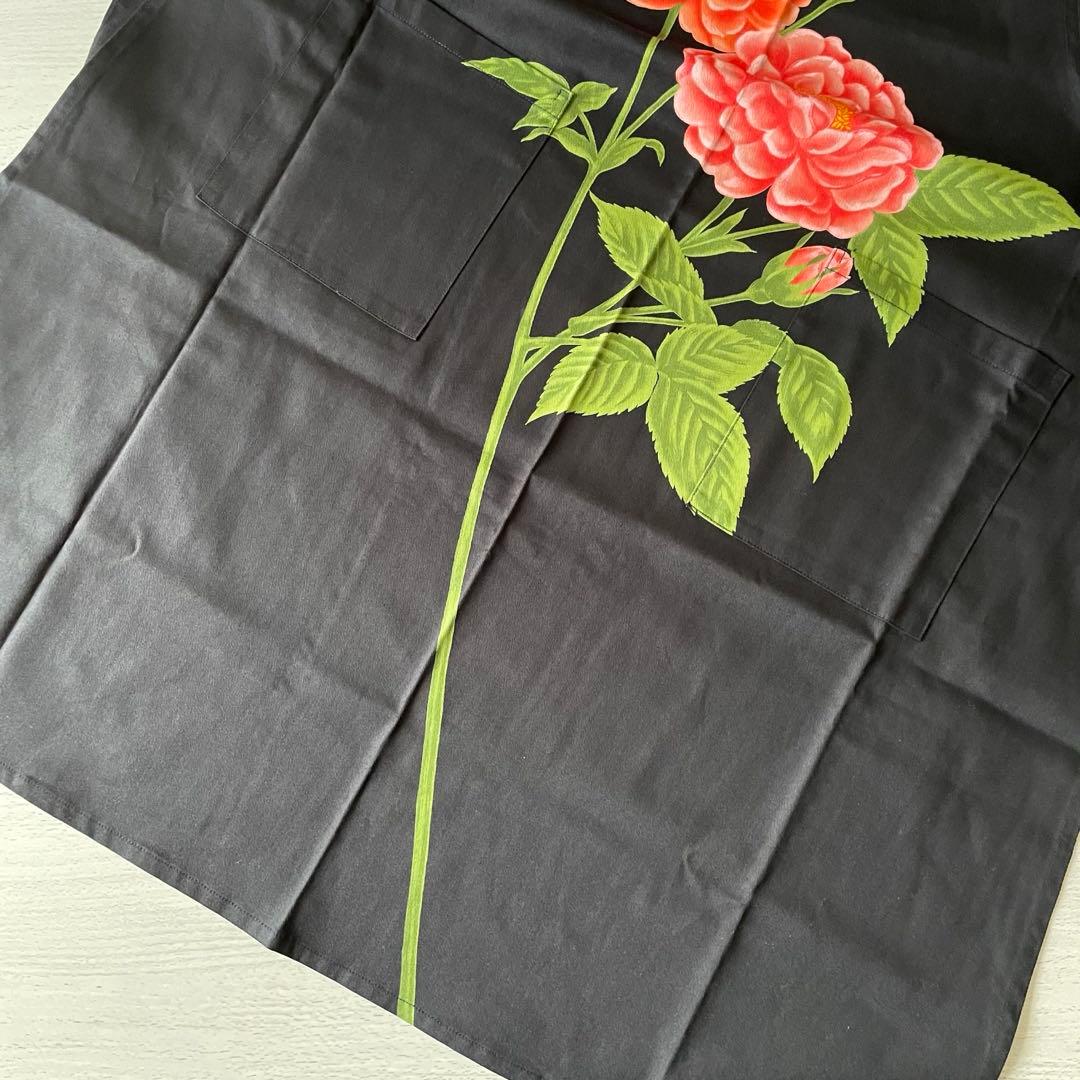 HANAE MORI ハナエモリ 森英恵 エプロン ブラック 新品 未使用