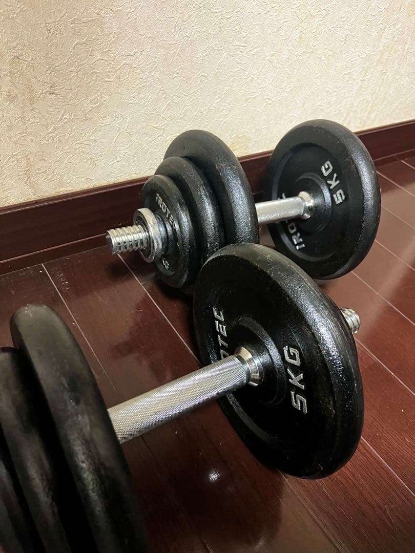 IROTEC ダンベル　片手20kg×2個セット