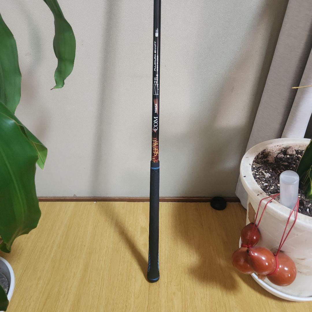 フジクラZcom M-45 S 3W用 スリーブ、グリップ付きシャフト単品