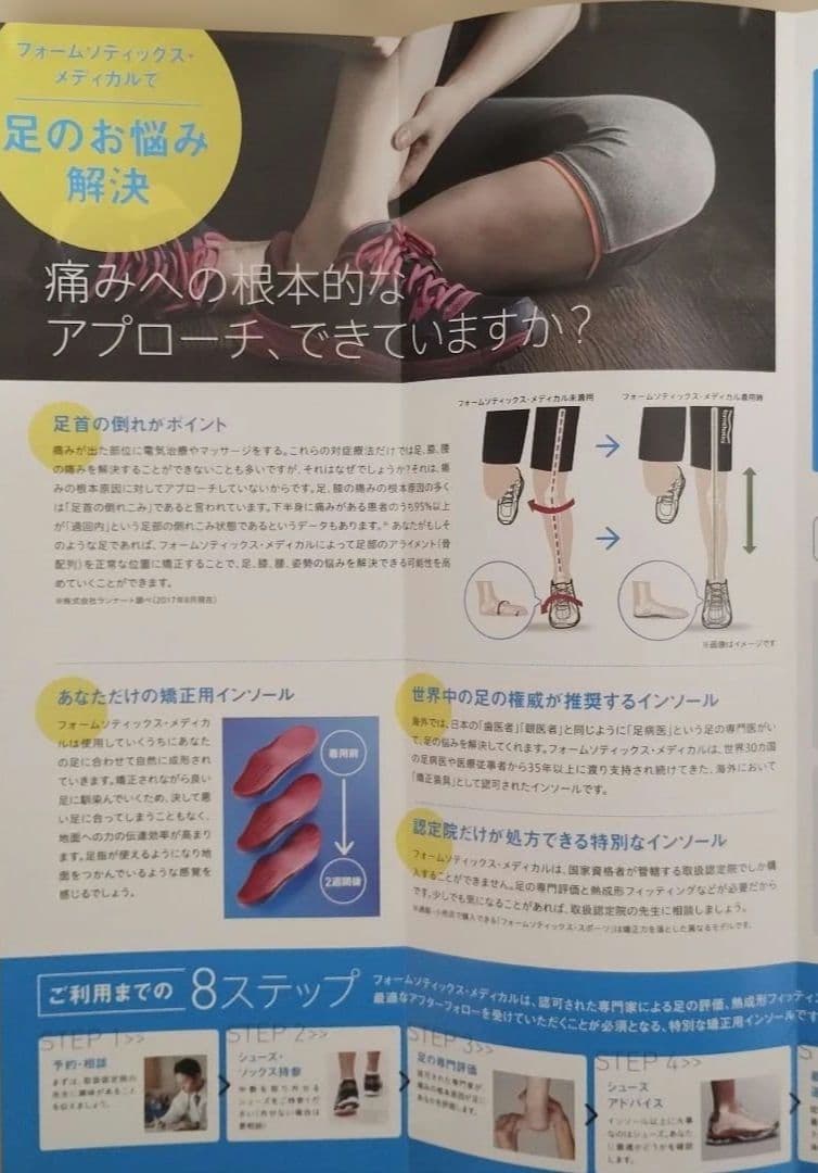 Formthotics フォームソティックス メディカルインソール