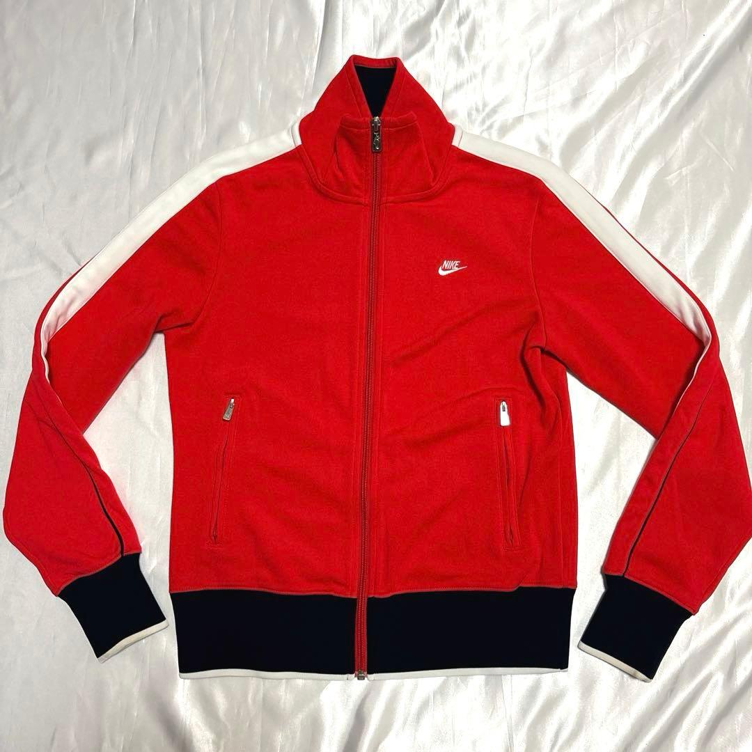 Nike N98 2010モデル トラックジャケット/ジャージ 赤 ジュニアL