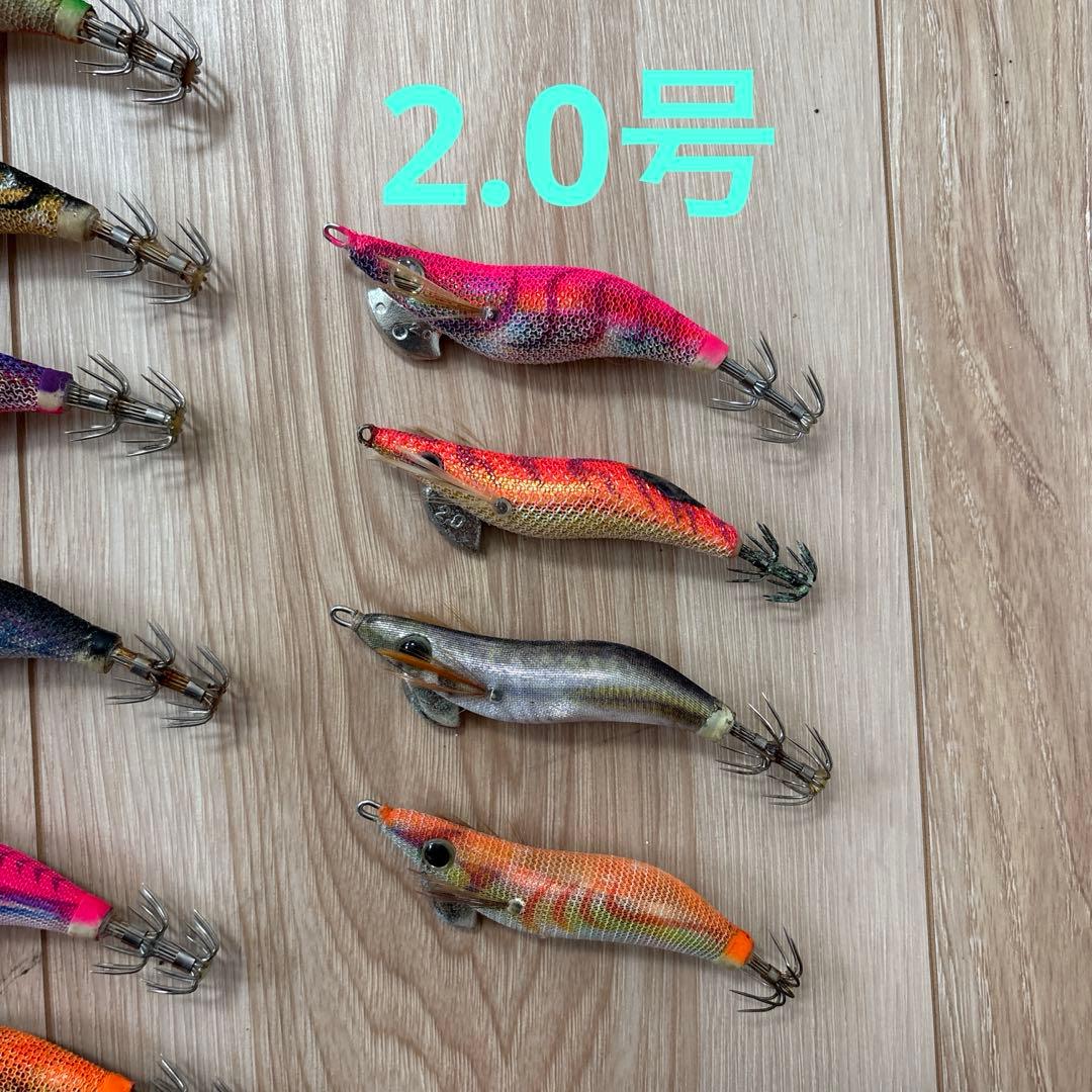 エギ　40個　破れ無し　ヤマシタ等