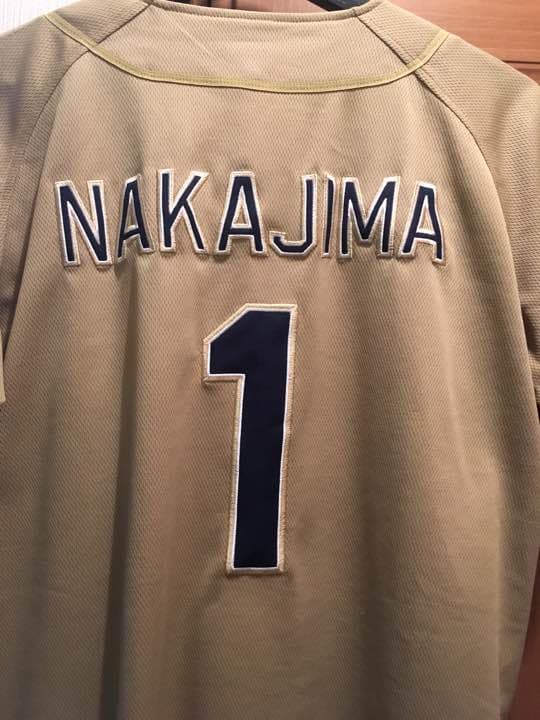 オリックス 中島裕之 ユニフォーム T-岡田 ボブルヘッド