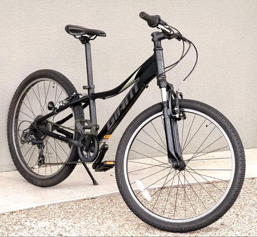 直接引取 愛知県 GIANT MTB XTC JR 24 ブラック（ジュニア用）