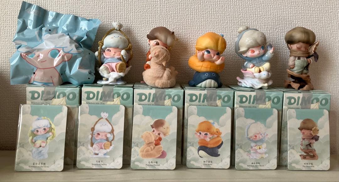 DIMOO Memories We Hold フィギュア6点