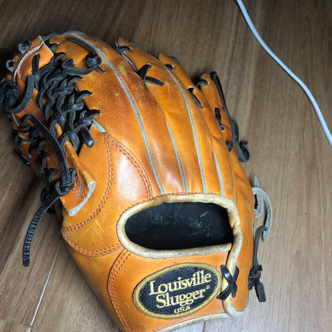Louisville Slugger 硬式グローブ オレンジ