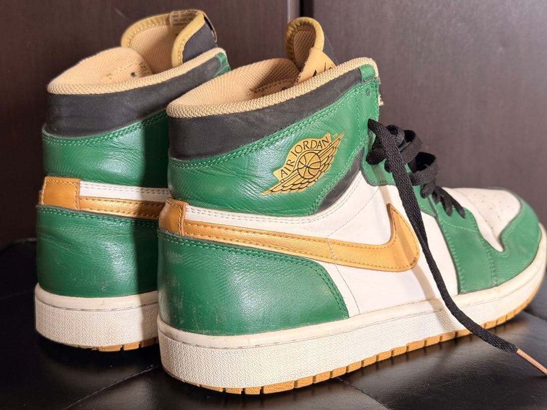 NIKE エアジョーダン1 グリーン ハイカット28.5
