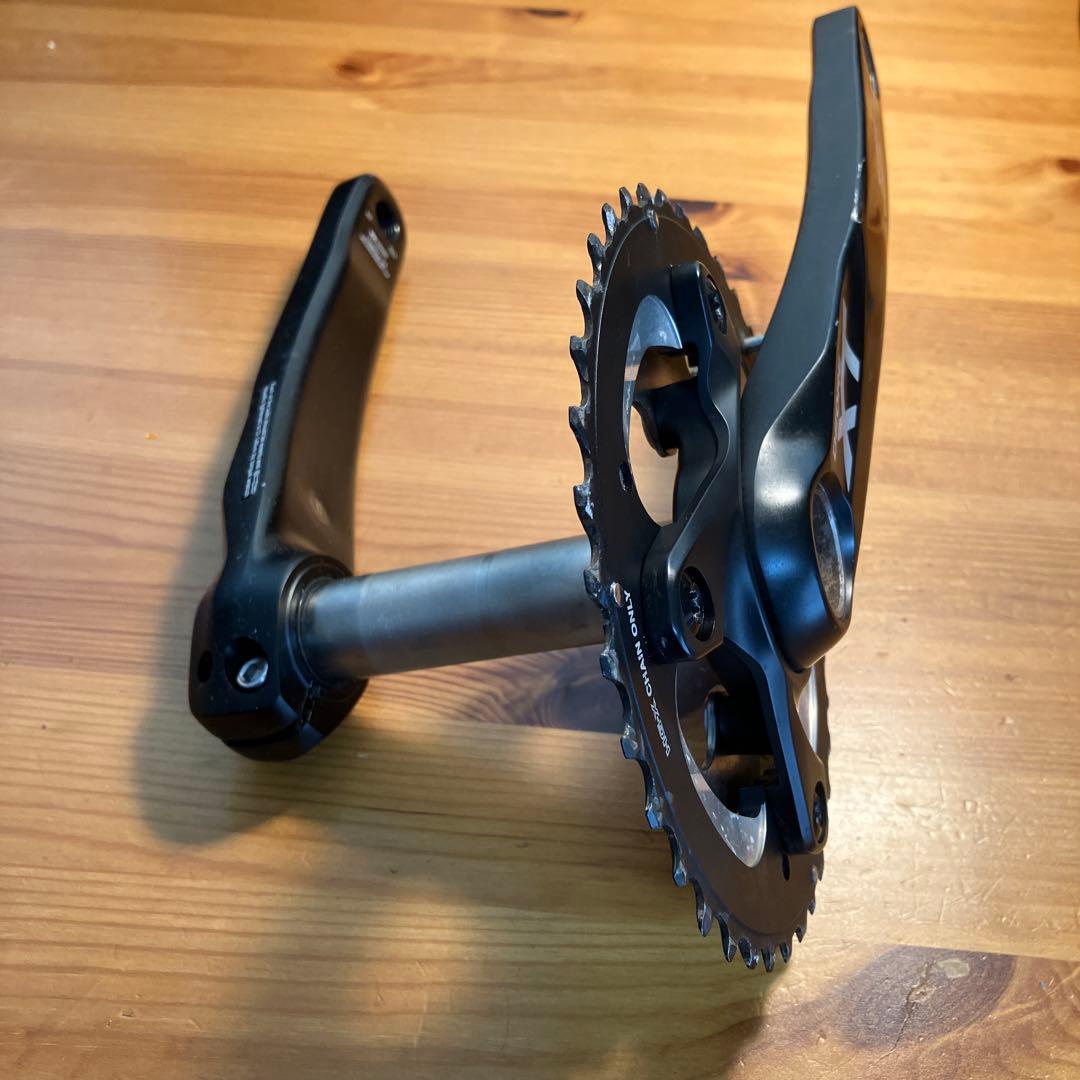 SHIMANO DEORE XT クランクセット 11速 ブラック