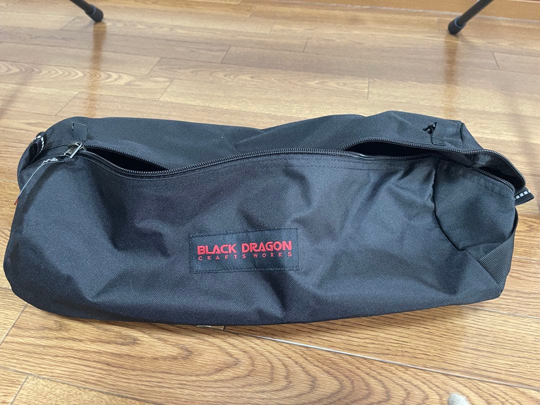 BLACK DRAGON ミニコット 折りたたみ式 ステッカー付き