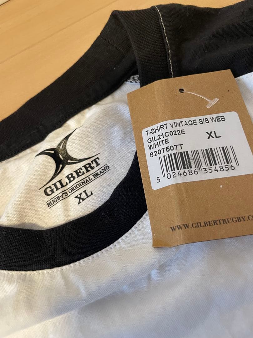 GILBERT ヴィンテージラグビーシャツ XL
