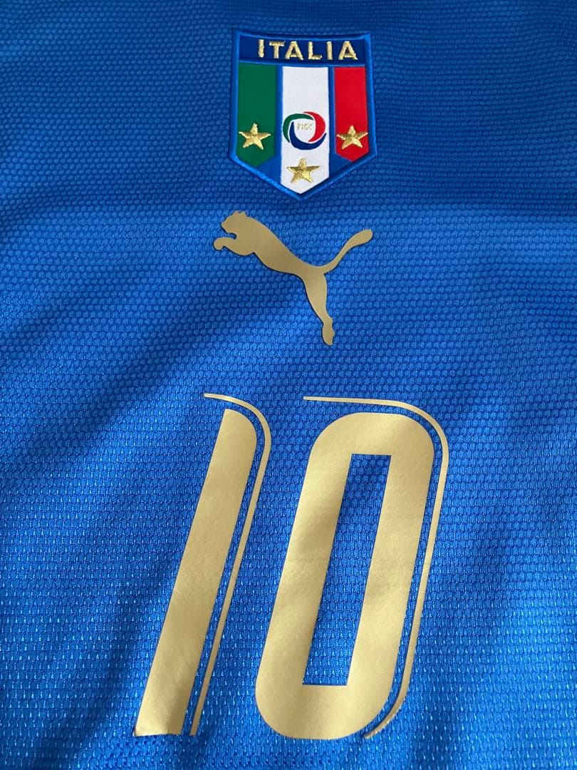 2006イタリア代表 レプリカユニフォーム トッティ 10番　長袖