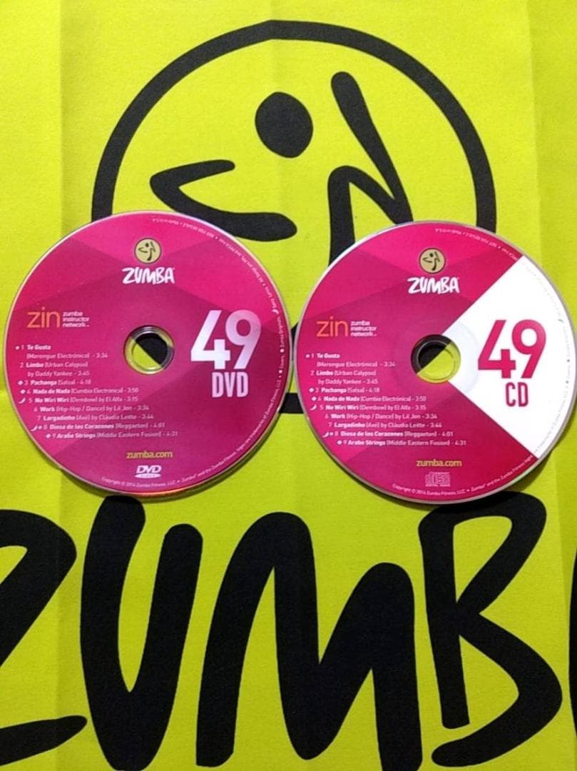 ZUMBA　ズンバ　ZIN49　CD ＆ DVD　インストラクター専用　希少品