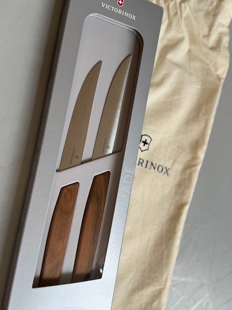 【新品】Victorinox ビクトリノックス SMステーキナイフ 2本セット